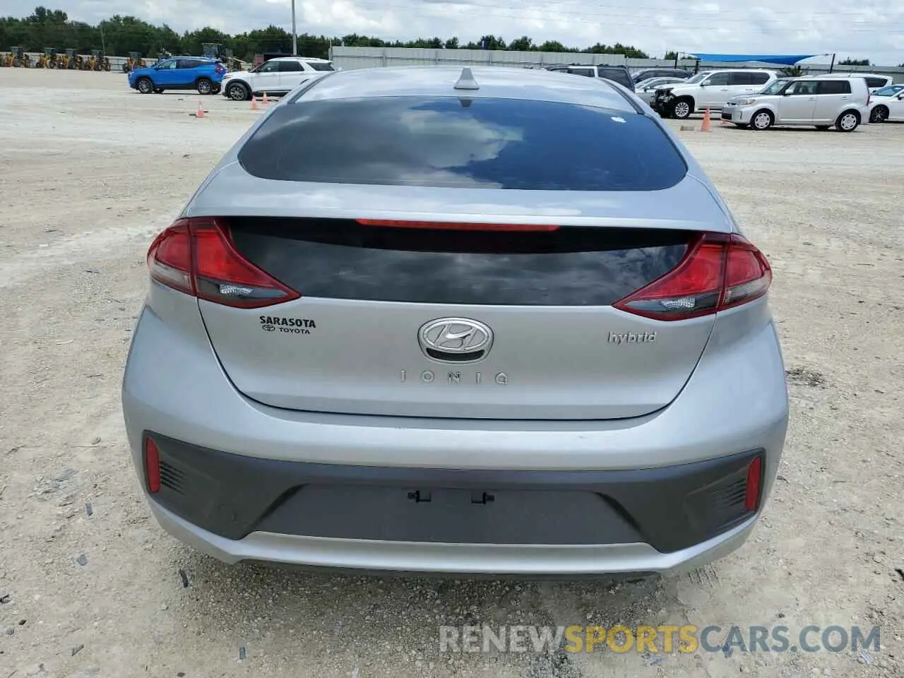 6 fotografías del automóvil dañado KMHC75LC3MU255909 HYUNDAI IONIQ 2021