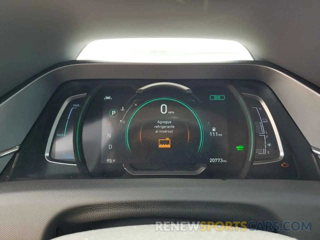 9 fotografías del automóvil dañado KMHC75LC3MU255909 HYUNDAI IONIQ 2021