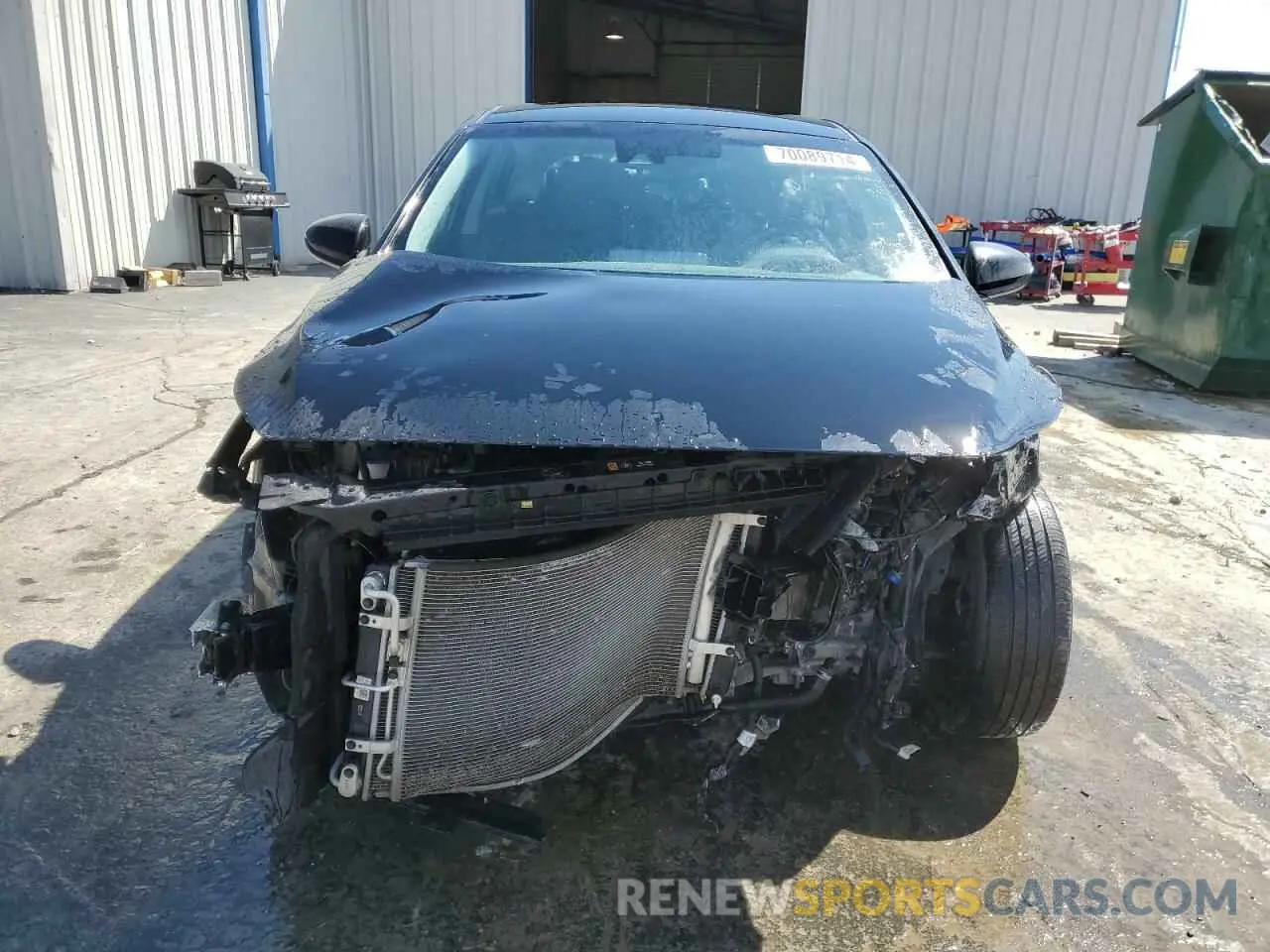 5 fotografías del automóvil dañado KMHC75LC6MU260523 HYUNDAI IONIQ 2021
