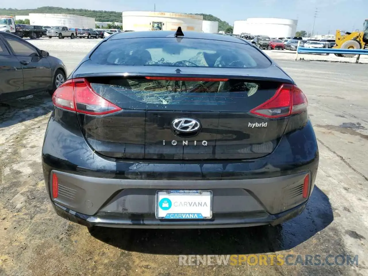 6 fotografías del automóvil dañado KMHC75LC6MU260523 HYUNDAI IONIQ 2021