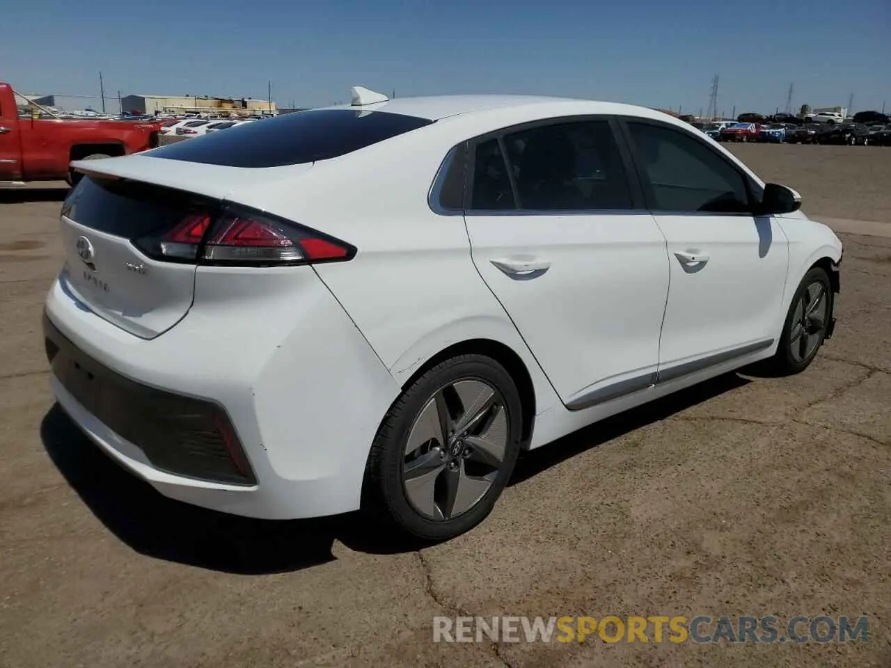3 fotografías del automóvil dañado KMHC85LC1MU245148 HYUNDAI IONIQ 2021