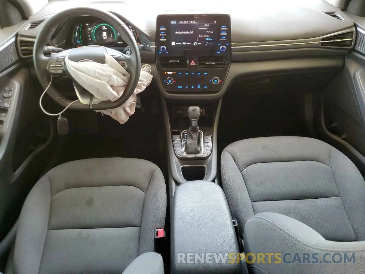 8 fotografías del automóvil dañado KMHC85LC1MU245148 HYUNDAI IONIQ 2021
