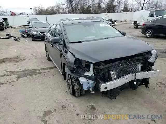 11 fotografías del automóvil dañado KMHC85LC1MU261303 HYUNDAI IONIQ 2021