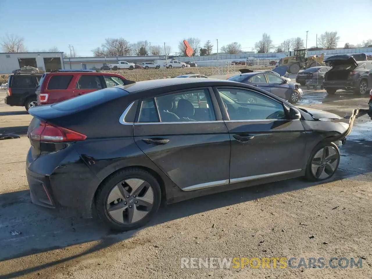 3 fotografías del automóvil dañado KMHC85LC1MU261303 HYUNDAI IONIQ 2021