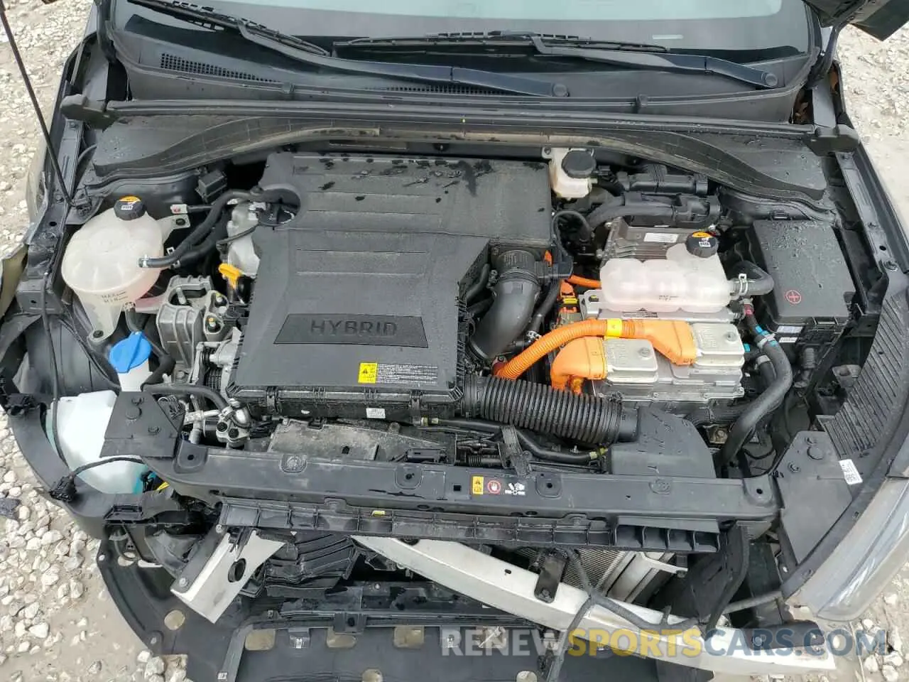 11 fotografías del automóvil dañado KMHC85LCXMU244953 HYUNDAI IONIQ 2021