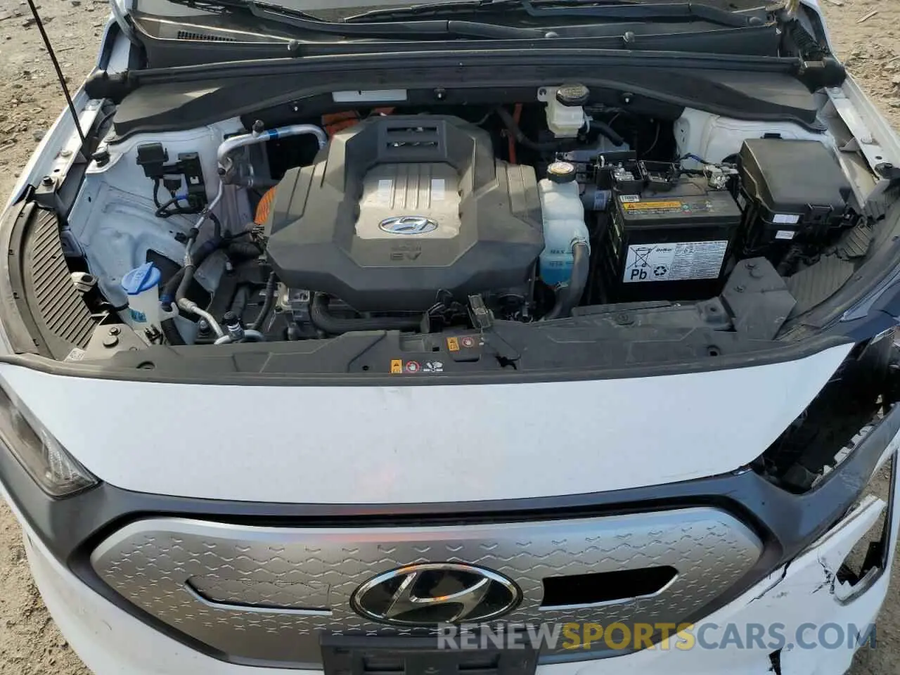 11 fotografías del automóvil dañado KMHC85LJ1MU078756 HYUNDAI IONIQ 2021