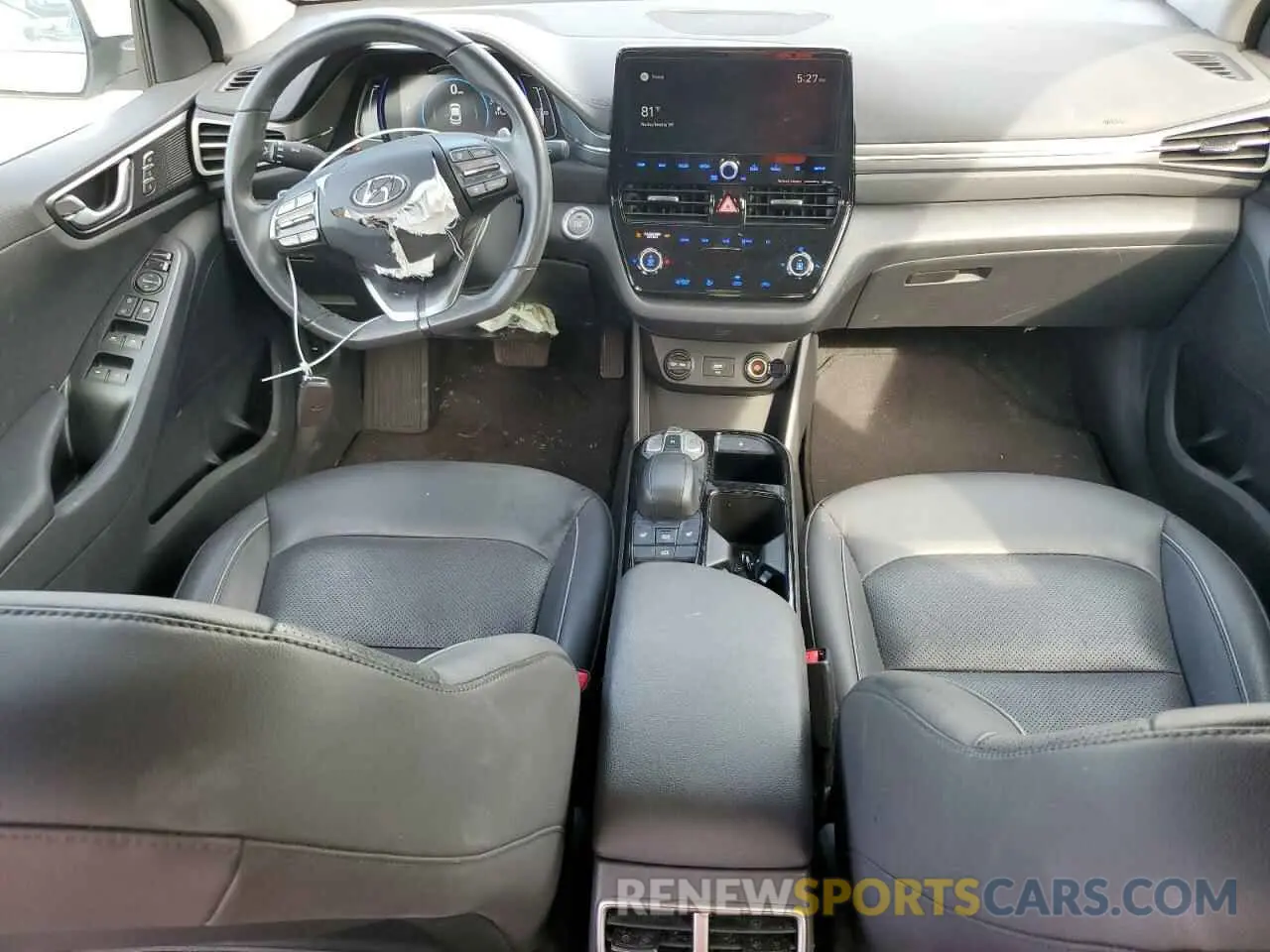 8 fotografías del automóvil dañado KMHC85LJ1MU078756 HYUNDAI IONIQ 2021
