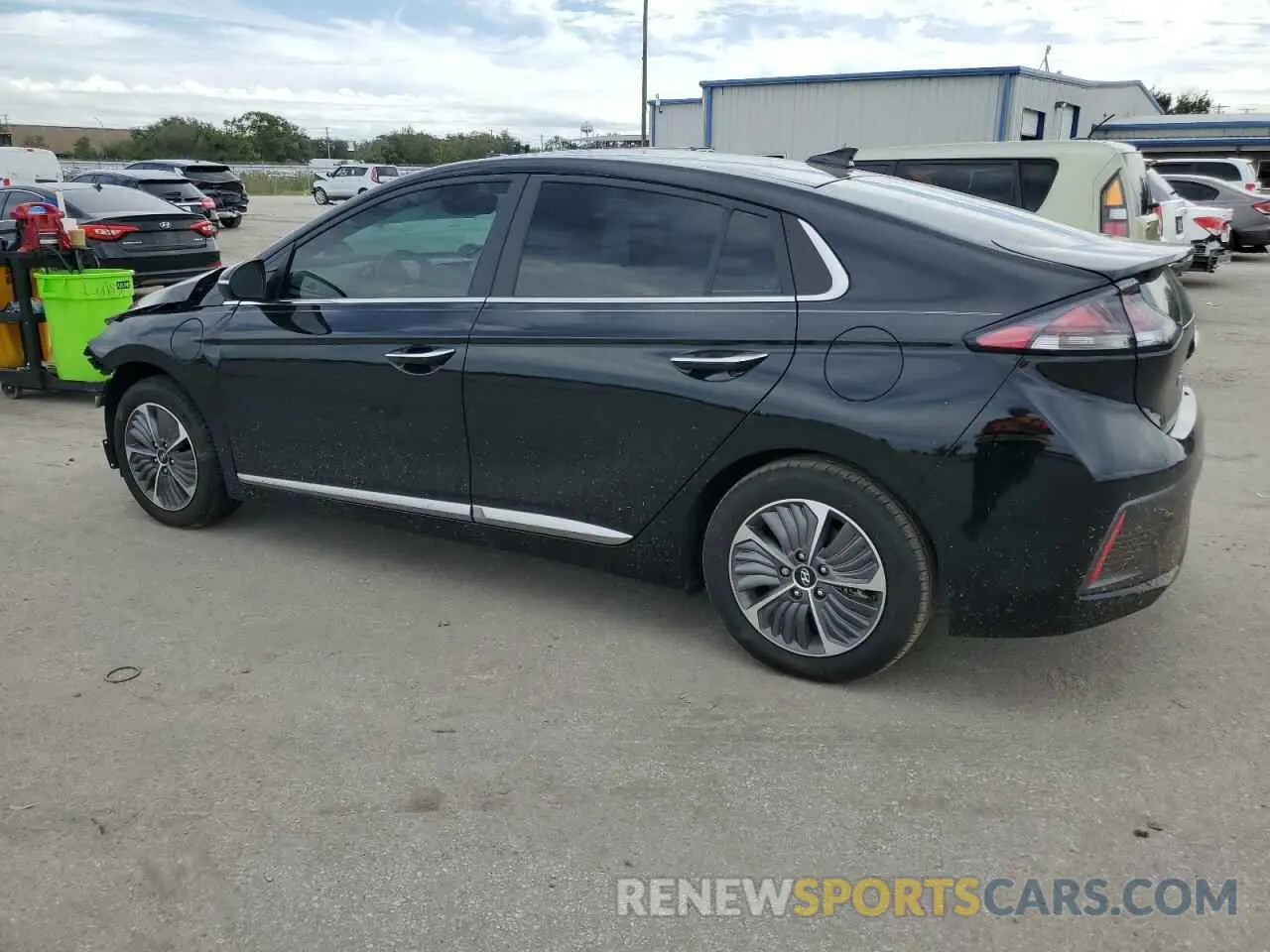 2 fotografías del automóvil dañado KMHCX5LD8MU247913 HYUNDAI IONIQ 2021