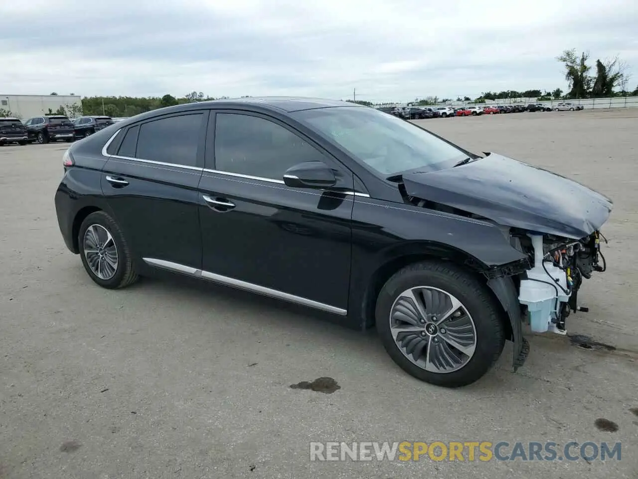 4 fotografías del automóvil dañado KMHCX5LD8MU247913 HYUNDAI IONIQ 2021