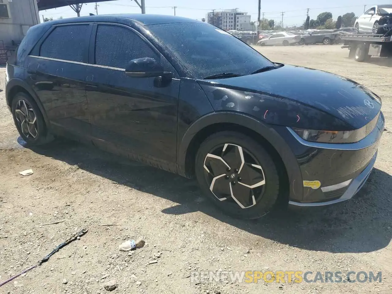 4 fotografías del automóvil dañado KM8KM4AE3NU056380 HYUNDAI IONIQ 2022