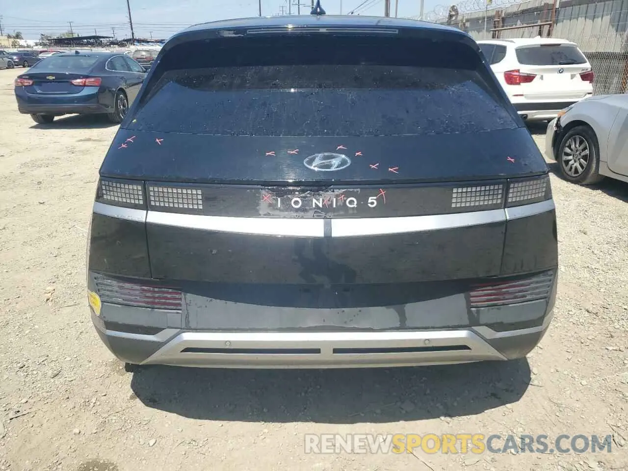 6 fotografías del automóvil dañado KM8KM4AE3NU056380 HYUNDAI IONIQ 2022