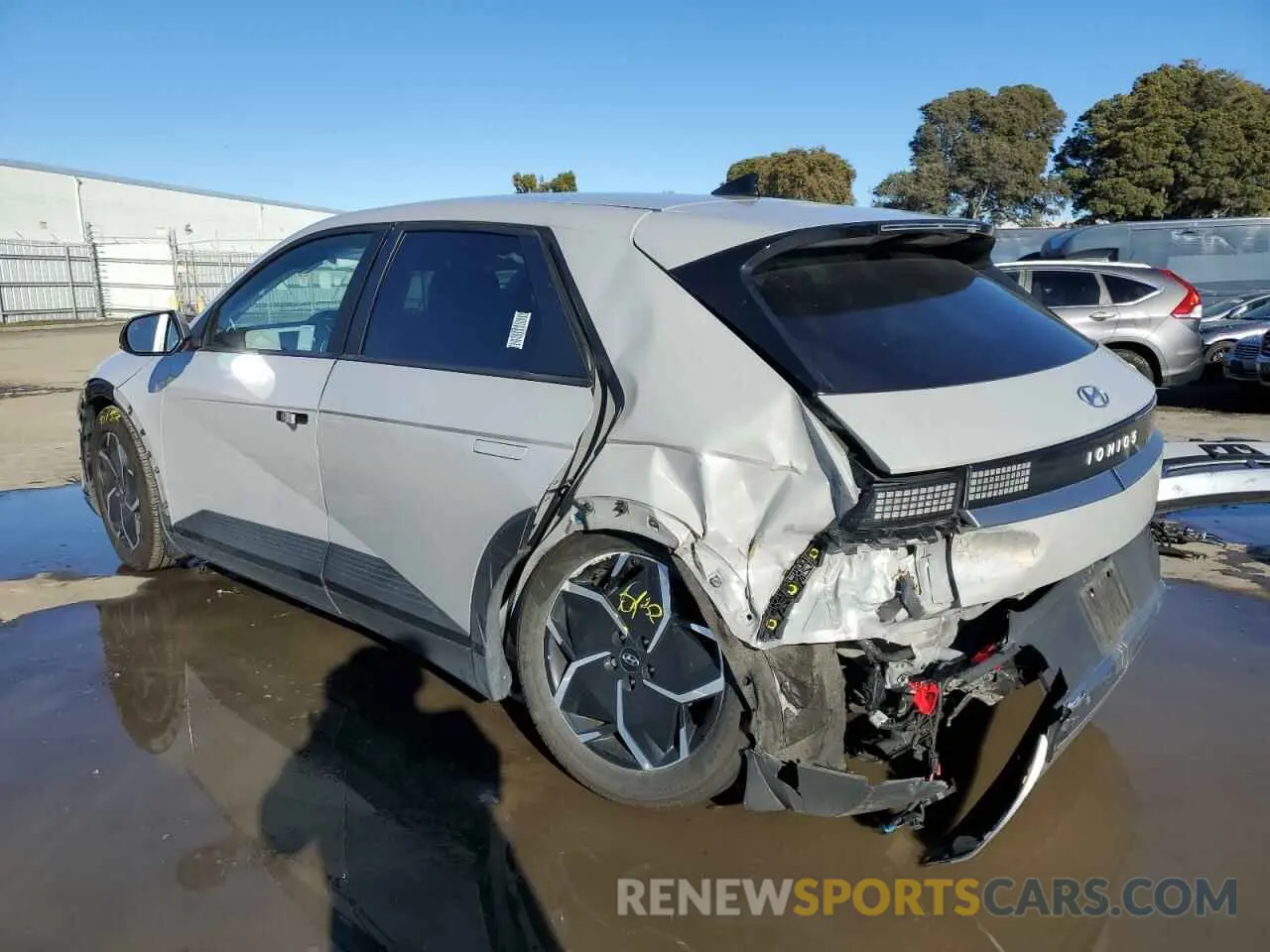 2 fotografías del automóvil dañado KM8KM4AE4NU090778 HYUNDAI IONIQ 2022