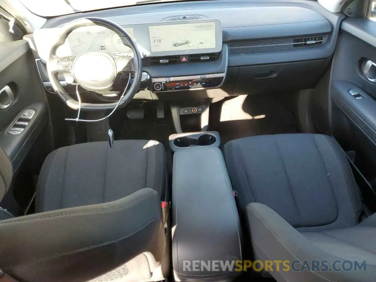8 fotografías del automóvil dañado KM8KM4AE4NU090778 HYUNDAI IONIQ 2022