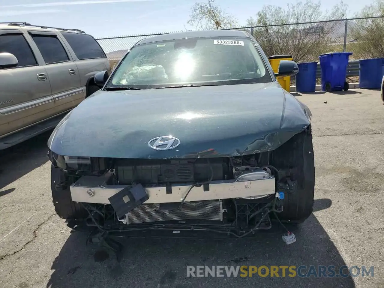 5 fotografías del automóvil dañado KM8KMDAF0NU099292 HYUNDAI IONIQ 2022