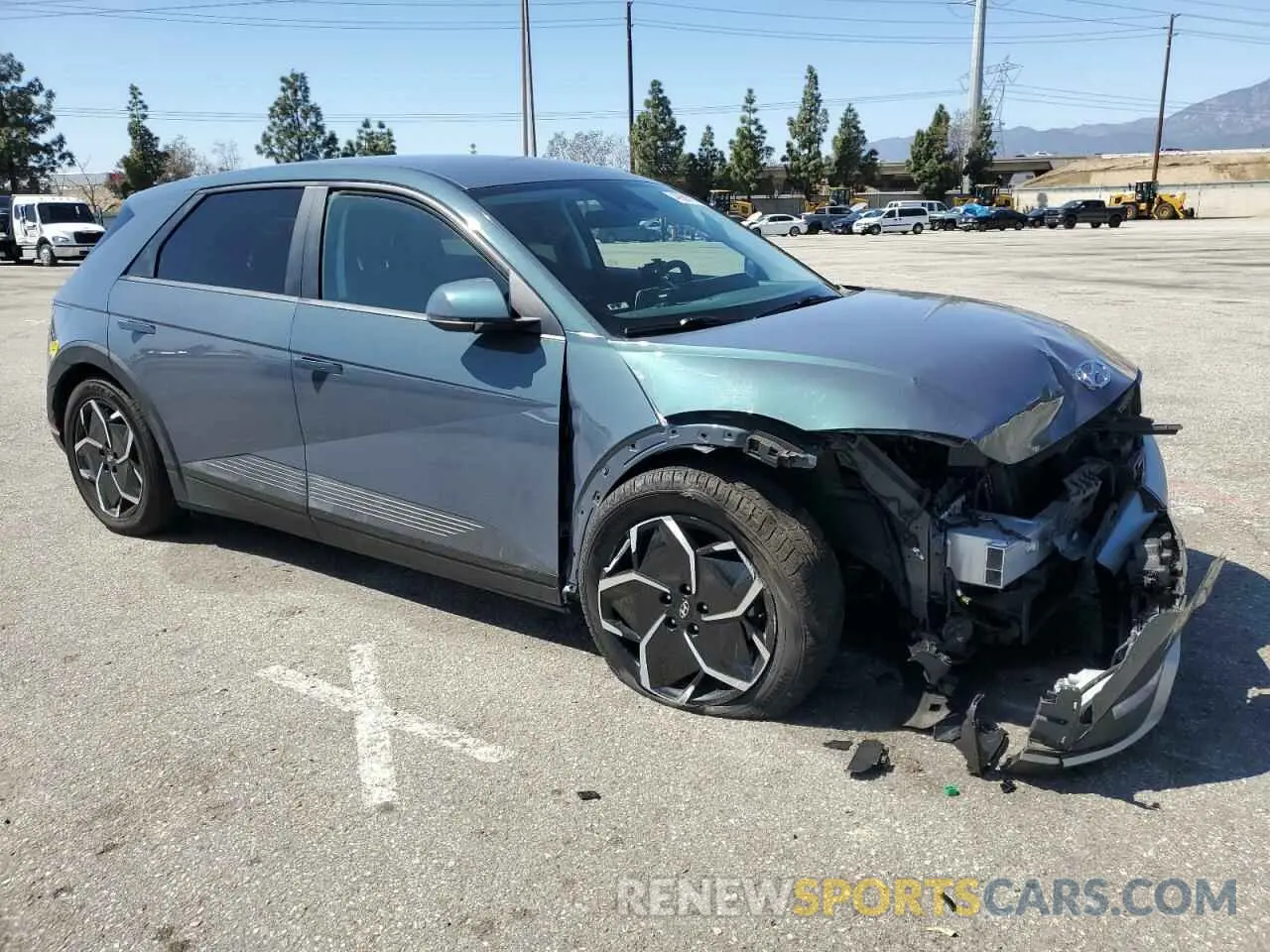 4 fotografías del automóvil dañado KM8KMDAF1NU051297 HYUNDAI IONIQ 2022