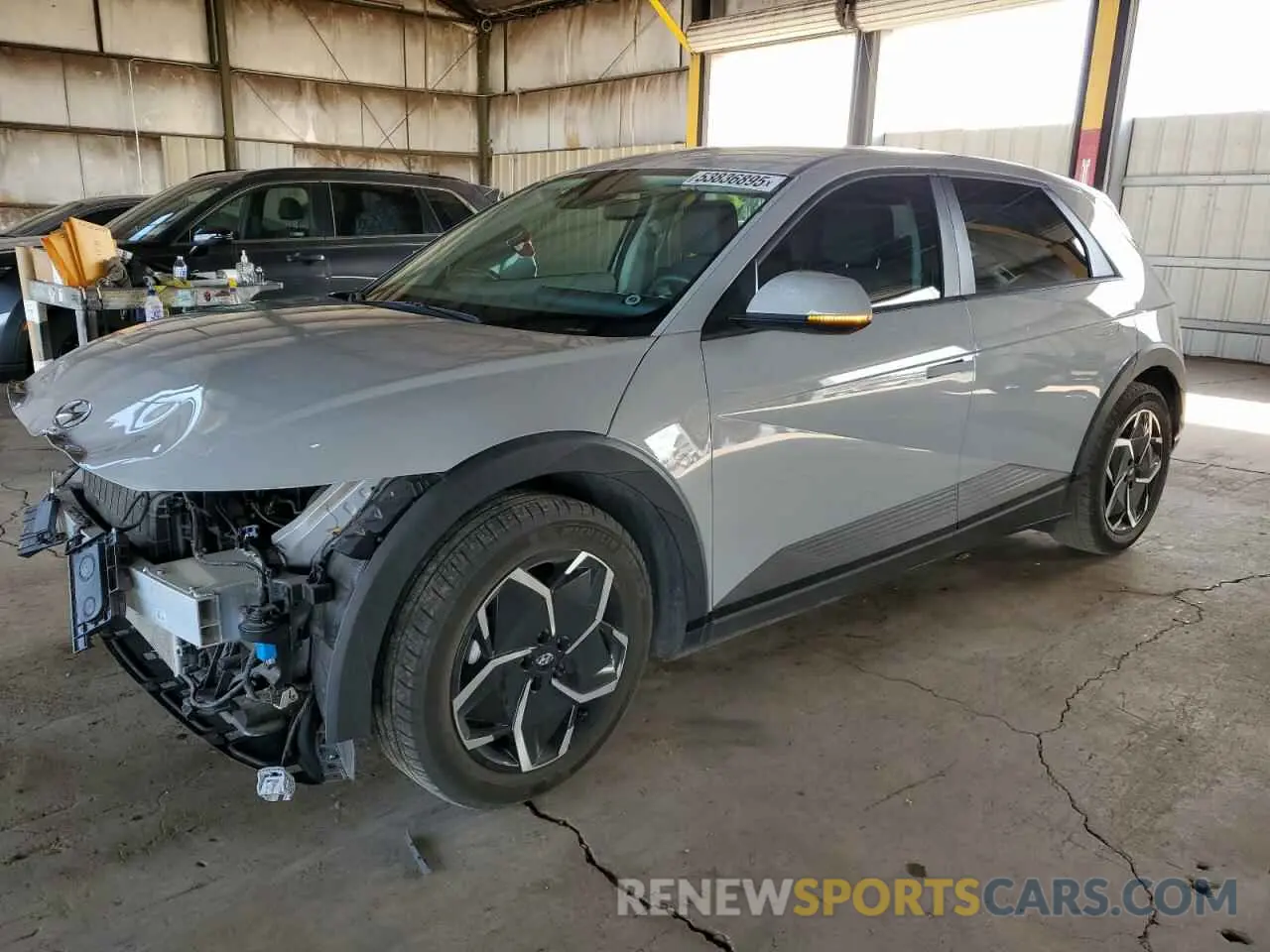 1 fotografías del automóvil dañado KM8KMDAF7NU083669 HYUNDAI IONIQ 2022