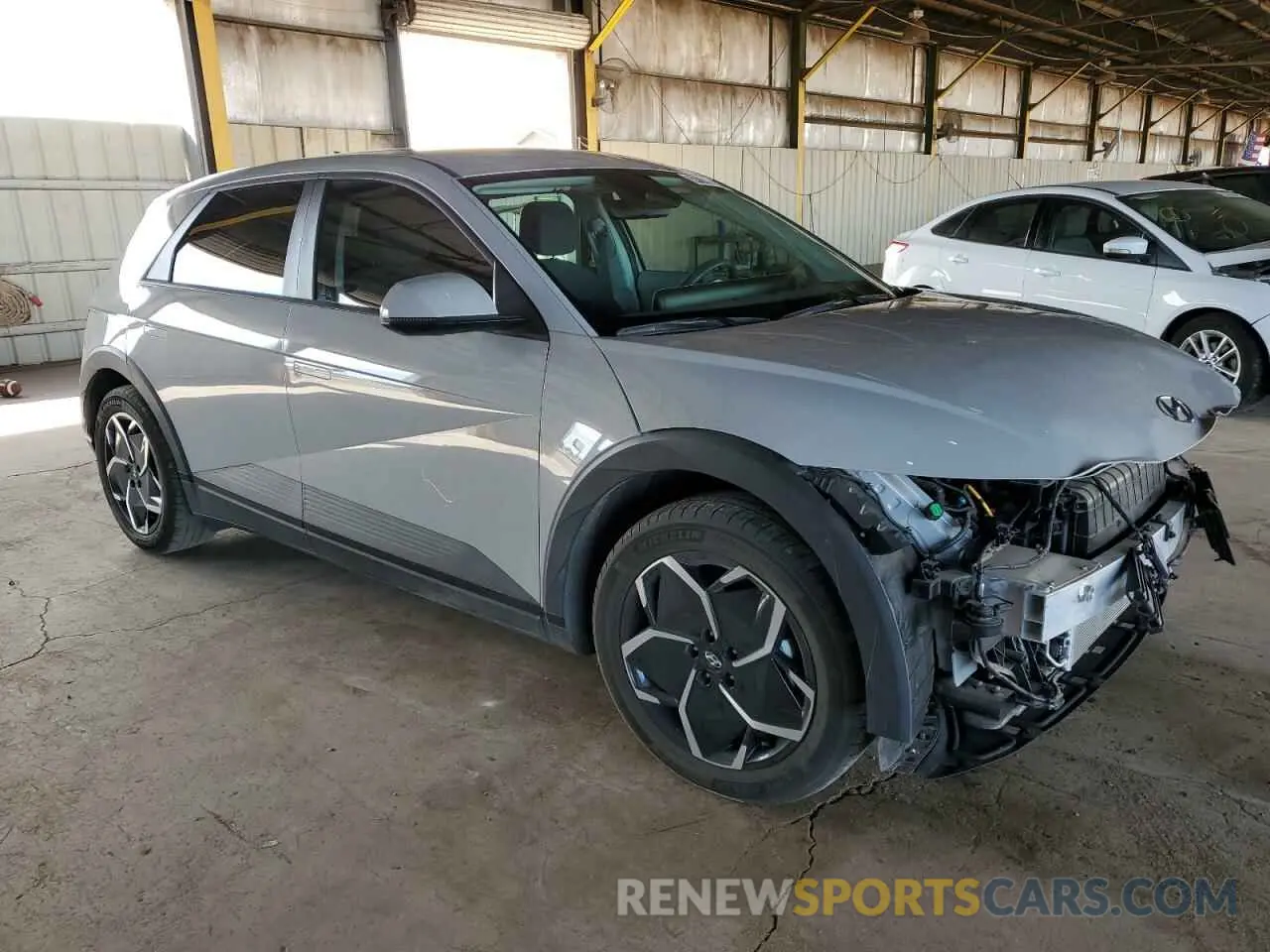 4 fotografías del automóvil dañado KM8KMDAF7NU083669 HYUNDAI IONIQ 2022