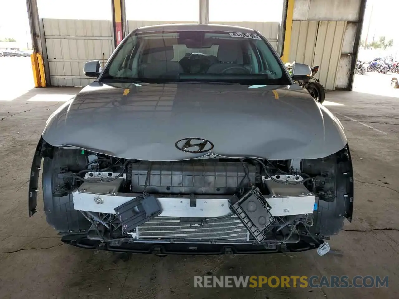 5 fotografías del automóvil dañado KM8KMDAF7NU083669 HYUNDAI IONIQ 2022