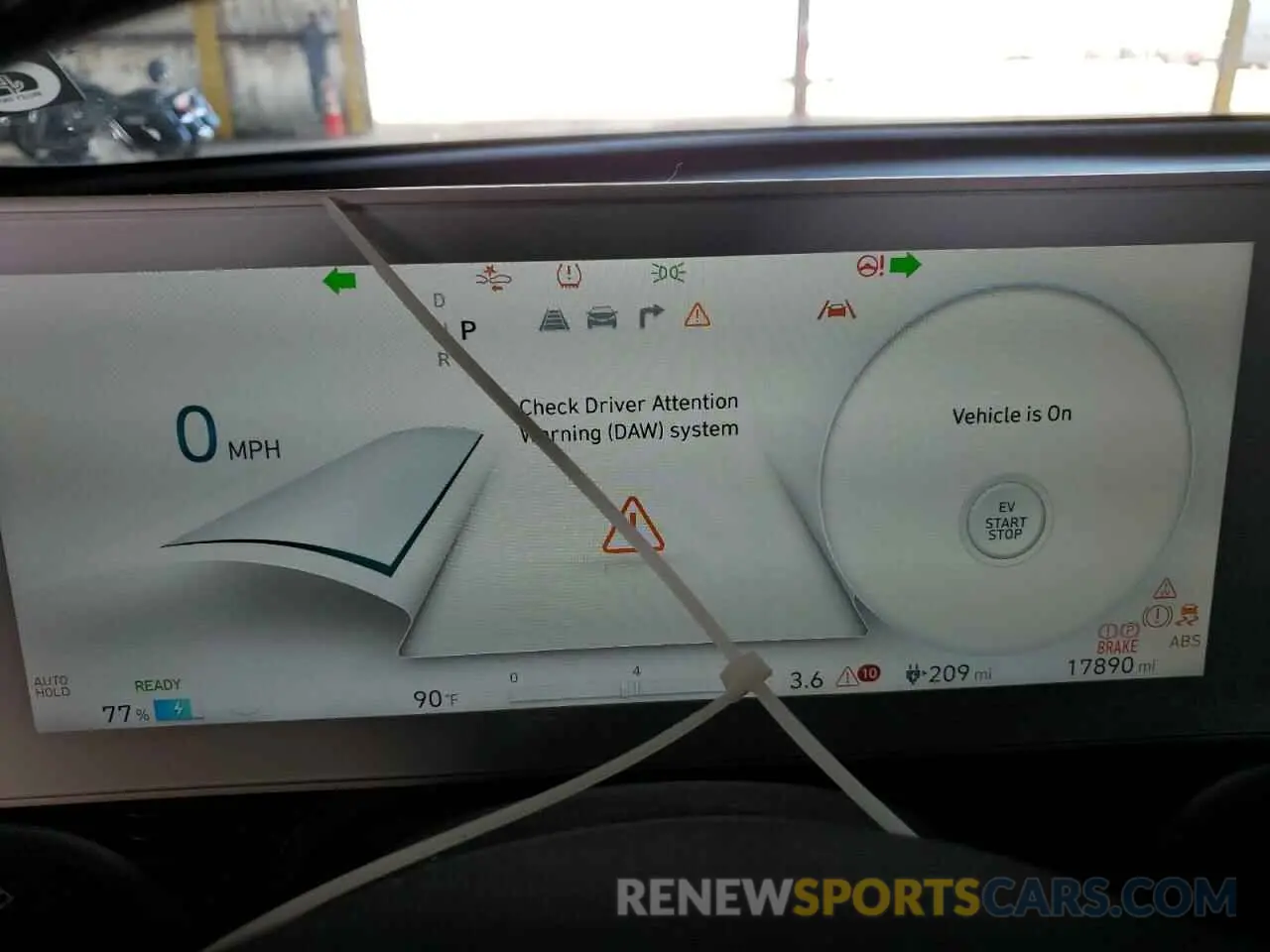 9 fotografías del automóvil dañado KM8KMDAF7NU083669 HYUNDAI IONIQ 2022
