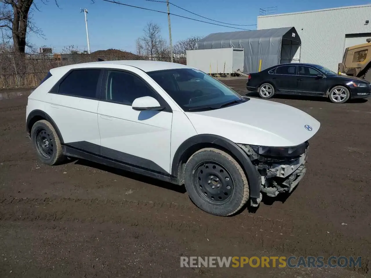 4 fotografías del automóvil dañado KM8KN4AE8NU052824 HYUNDAI IONIQ 2022
