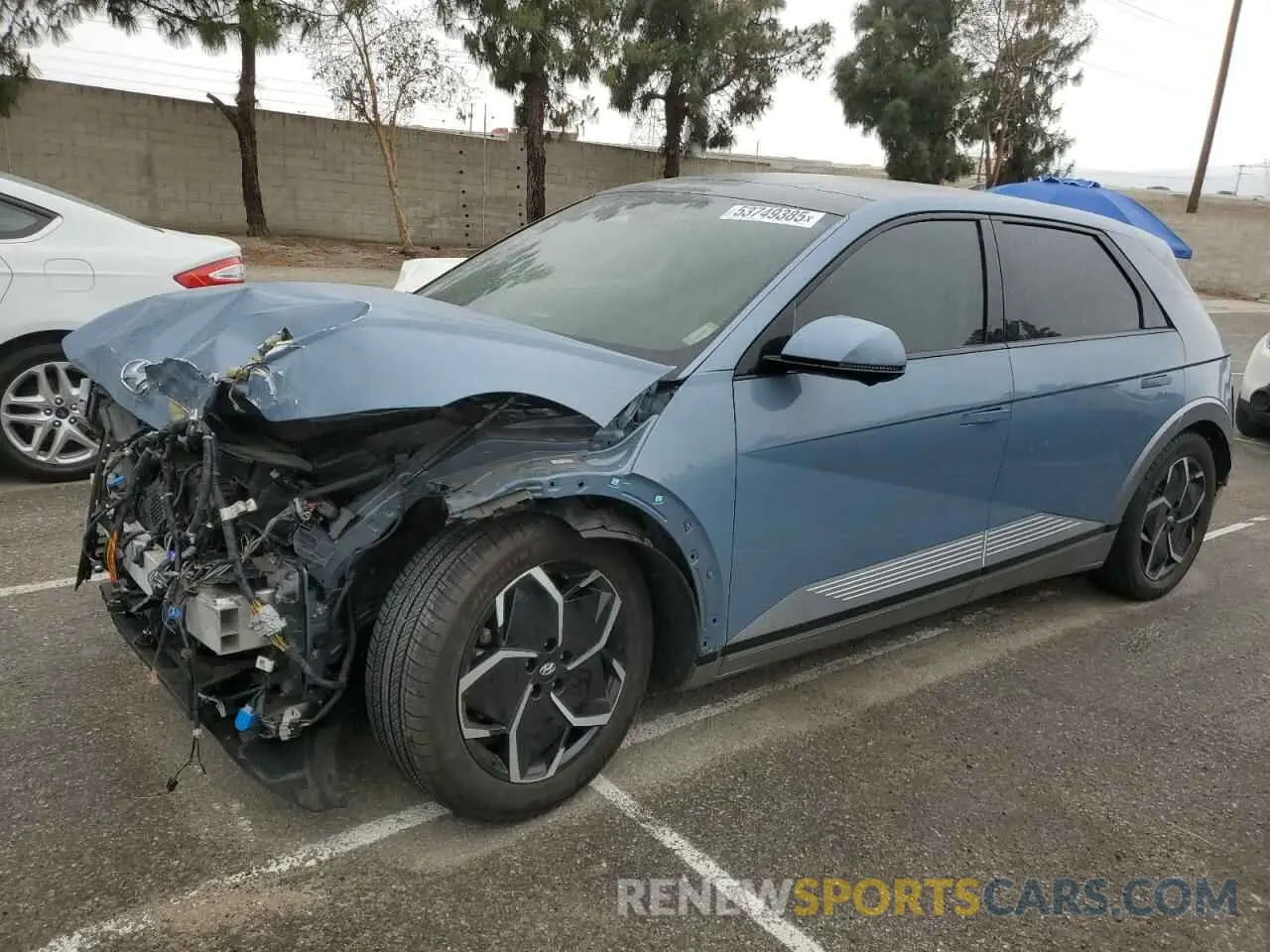 1 fotografías del automóvil dañado KM8KR4AE9NU073203 HYUNDAI IONIQ 2022