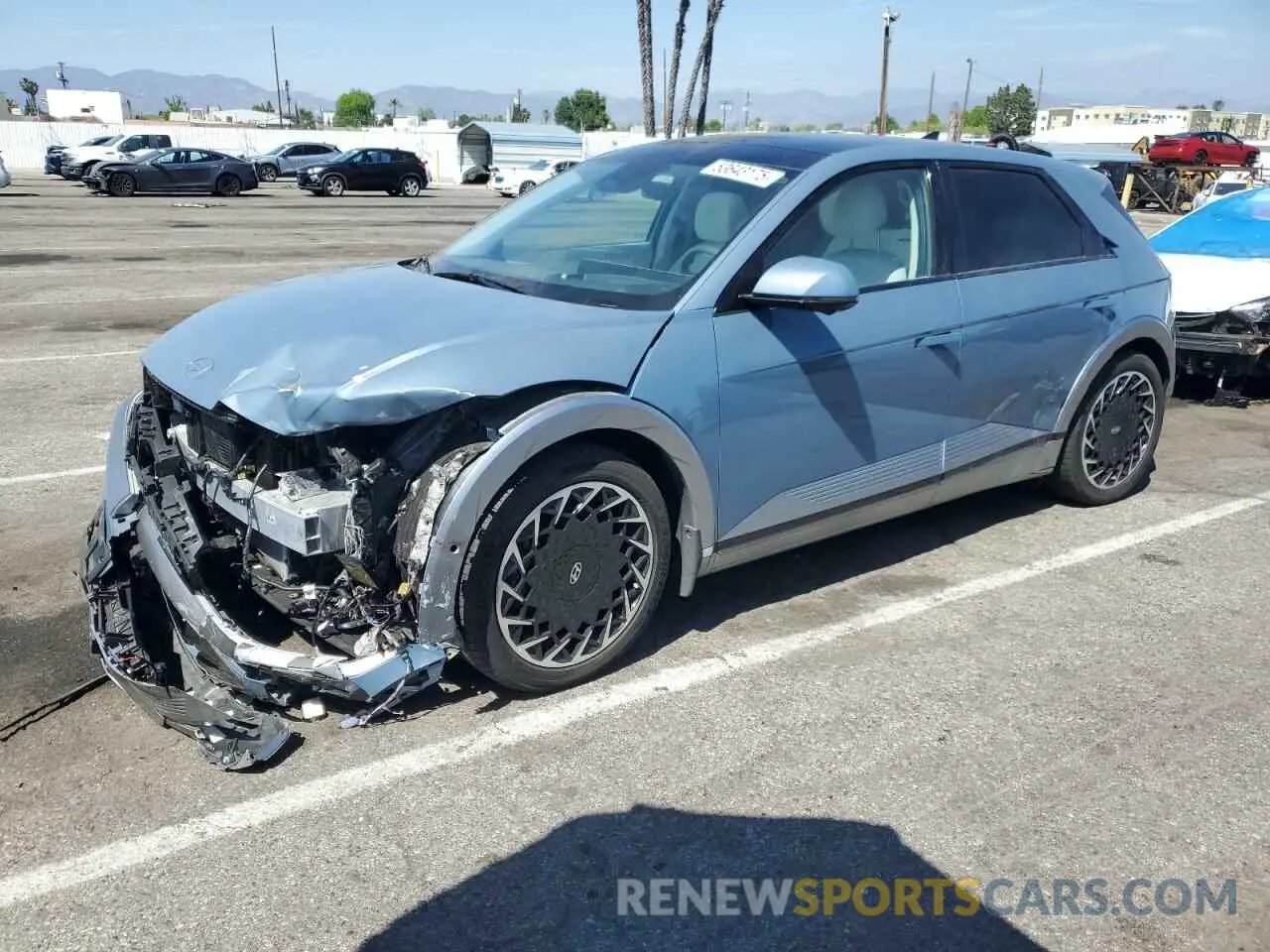 1 fotografías del automóvil dañado KM8KRDAF2NU081734 HYUNDAI IONIQ 2022