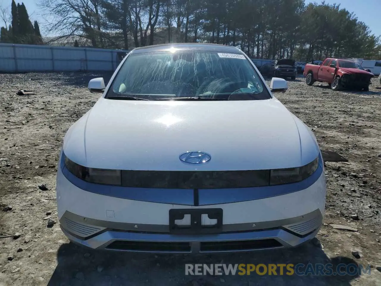5 fotografías del automóvil dañado KM8KRDAF5NU110823 HYUNDAI IONIQ 2022
