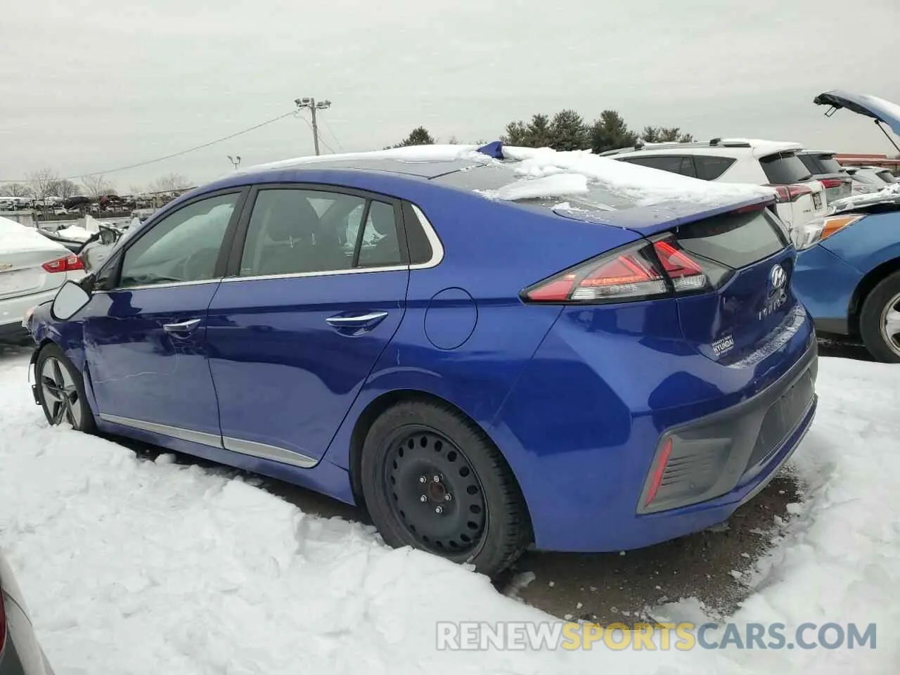 2 fotografías del automóvil dañado KMHC05LC8NU275143 HYUNDAI IONIQ 2022