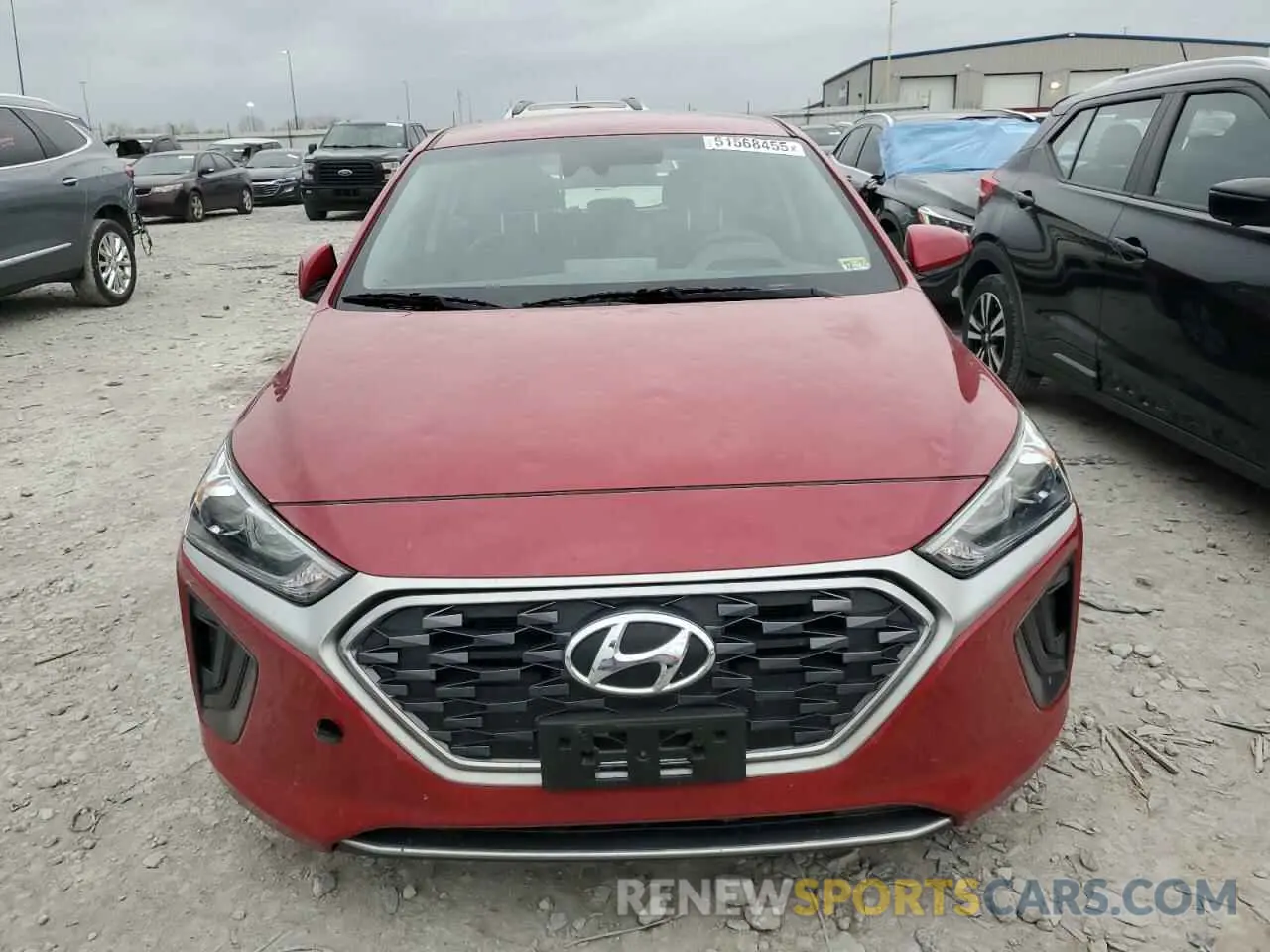 5 fotografías del automóvil dañado KMHC65LC0NU279881 HYUNDAI IONIQ 2022