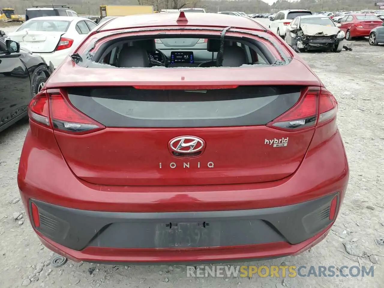 6 fotografías del automóvil dañado KMHC65LC0NU279881 HYUNDAI IONIQ 2022