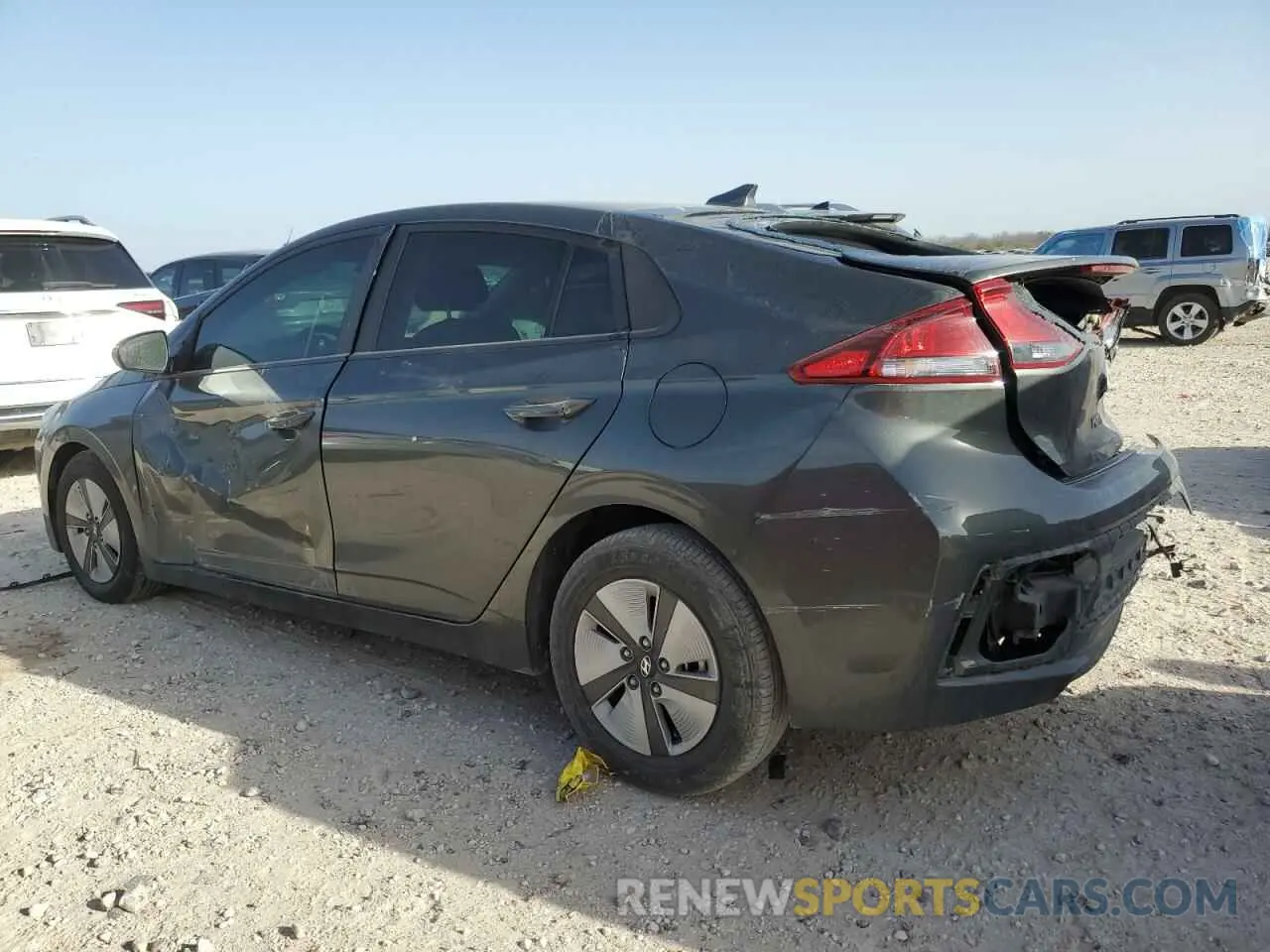 2 fotografías del automóvil dañado KMHC65LC2NU281535 HYUNDAI IONIQ 2022