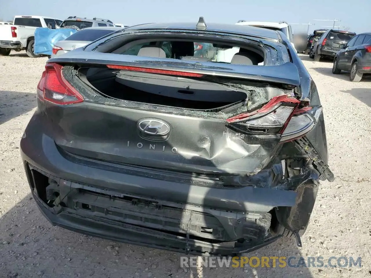 6 fotografías del automóvil dañado KMHC65LC2NU281535 HYUNDAI IONIQ 2022
