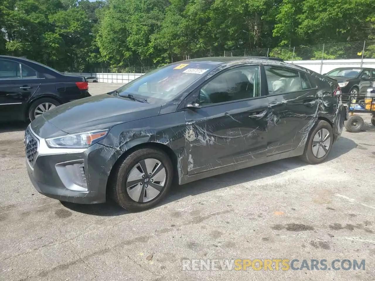 1 fotografías del automóvil dañado KMHC65LC3NU280605 HYUNDAI IONIQ 2022
