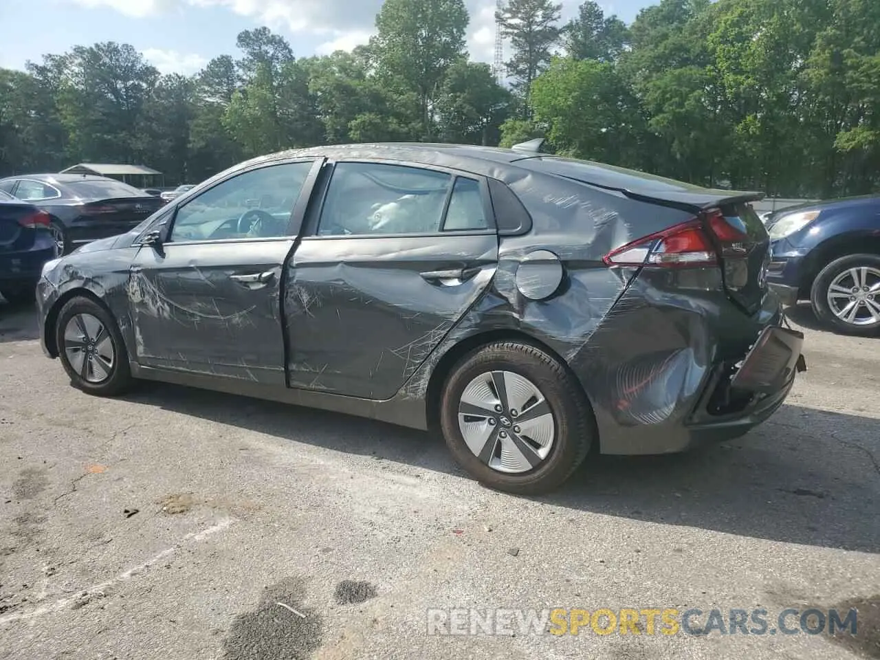 2 fotografías del automóvil dañado KMHC65LC3NU280605 HYUNDAI IONIQ 2022