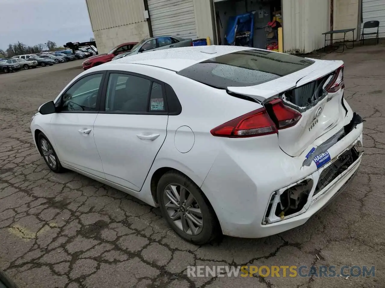 2 fotografías del automóvil dañado KMHC65LC4NU274263 HYUNDAI IONIQ 2022