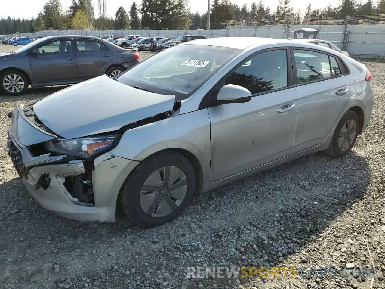 1 fotografías del automóvil dañado KMHC65LC5NU268231 HYUNDAI IONIQ 2022
