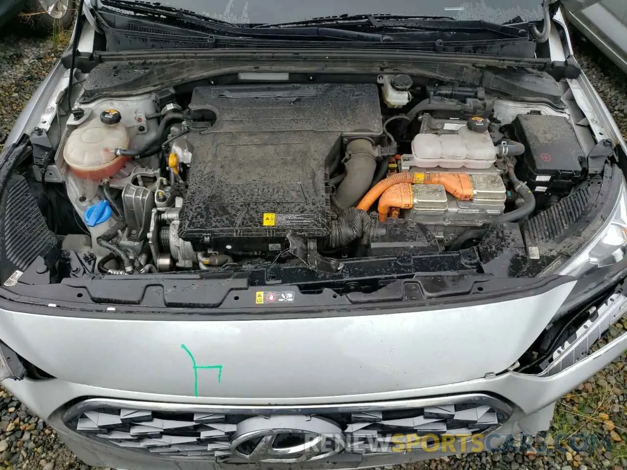 11 fotografías del automóvil dañado KMHC65LC5NU268231 HYUNDAI IONIQ 2022