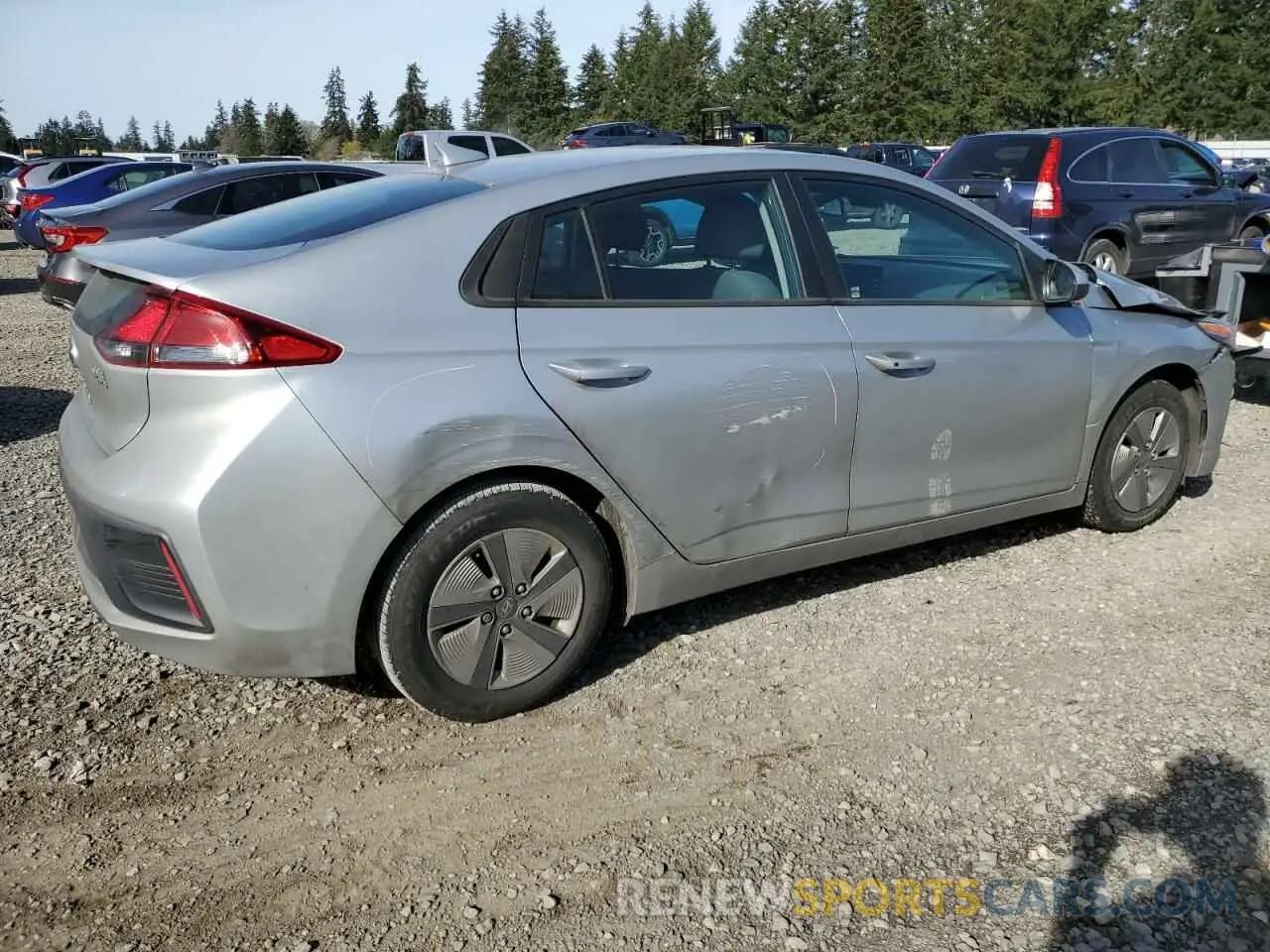 3 fotografías del automóvil dañado KMHC65LC5NU268231 HYUNDAI IONIQ 2022