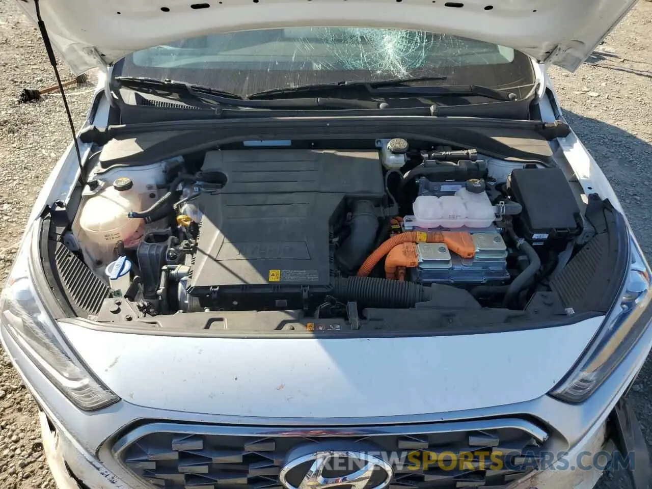 11 fotografías del automóvil dañado KMHC65LC7NU268666 HYUNDAI IONIQ 2022