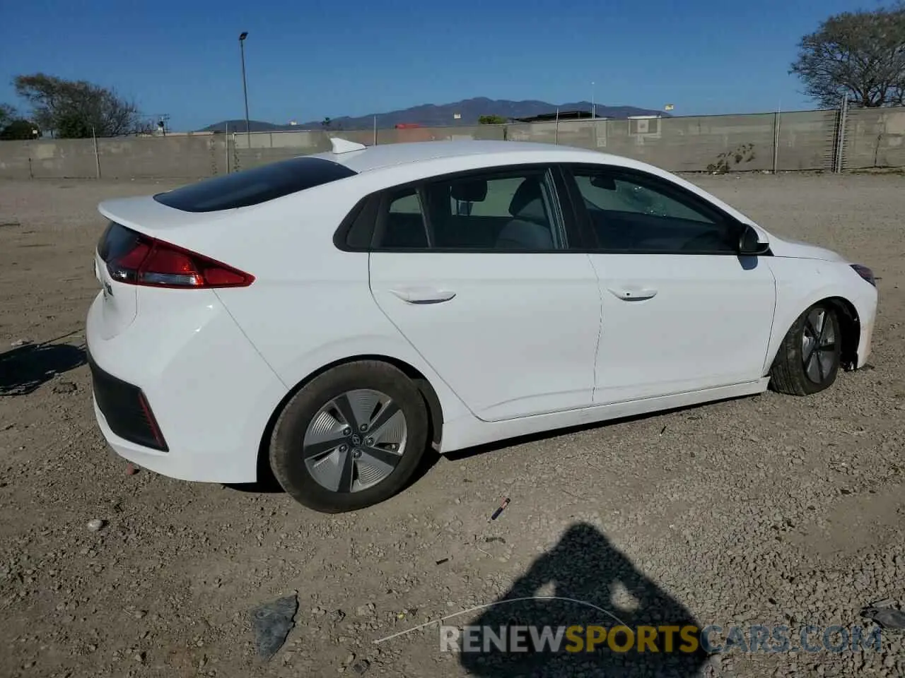 3 fotografías del automóvil dañado KMHC65LC7NU268666 HYUNDAI IONIQ 2022
