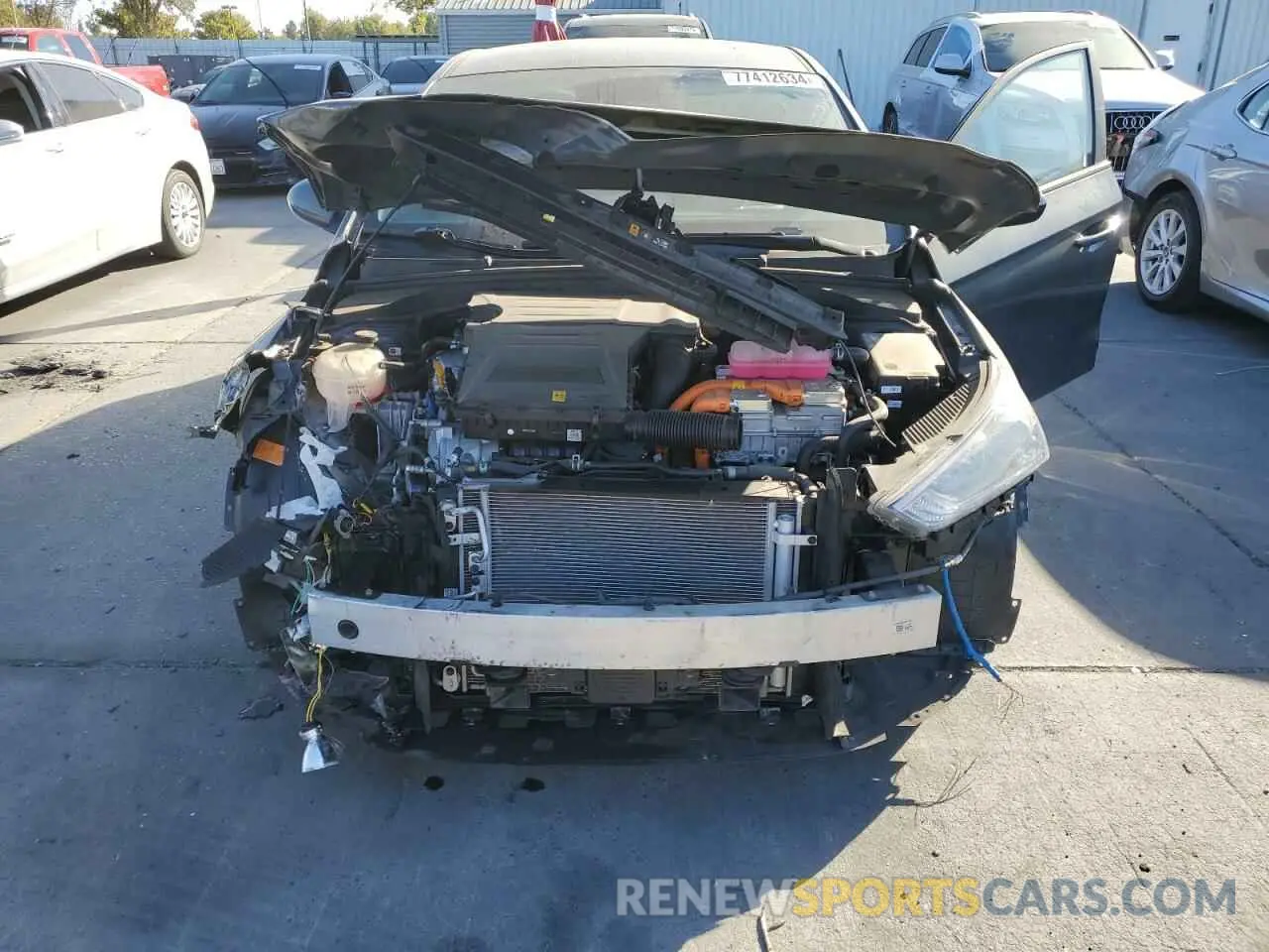 11 fotografías del automóvil dañado KMHC65LC8NU285203 HYUNDAI IONIQ 2022