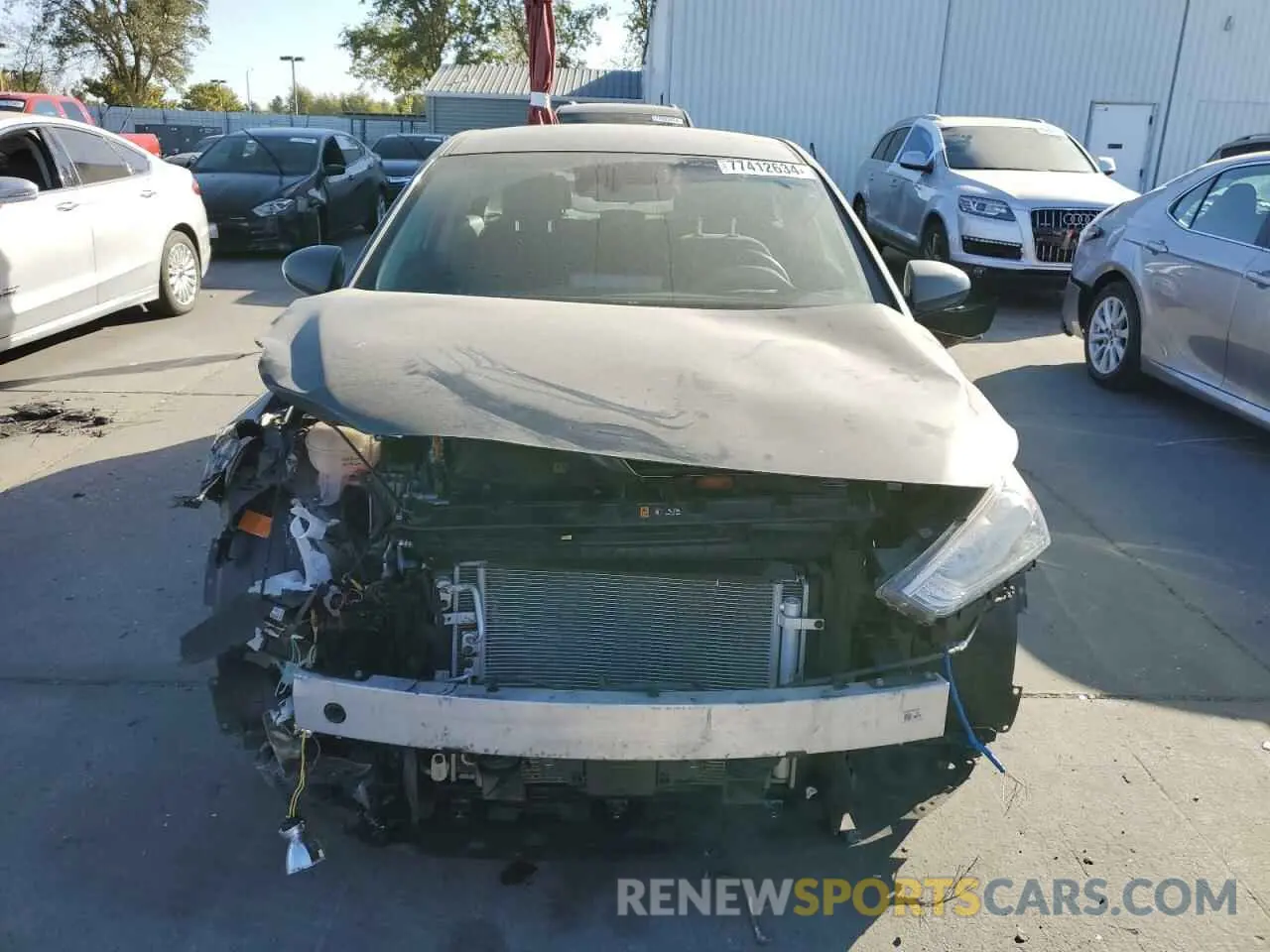 5 fotografías del automóvil dañado KMHC65LC8NU285203 HYUNDAI IONIQ 2022