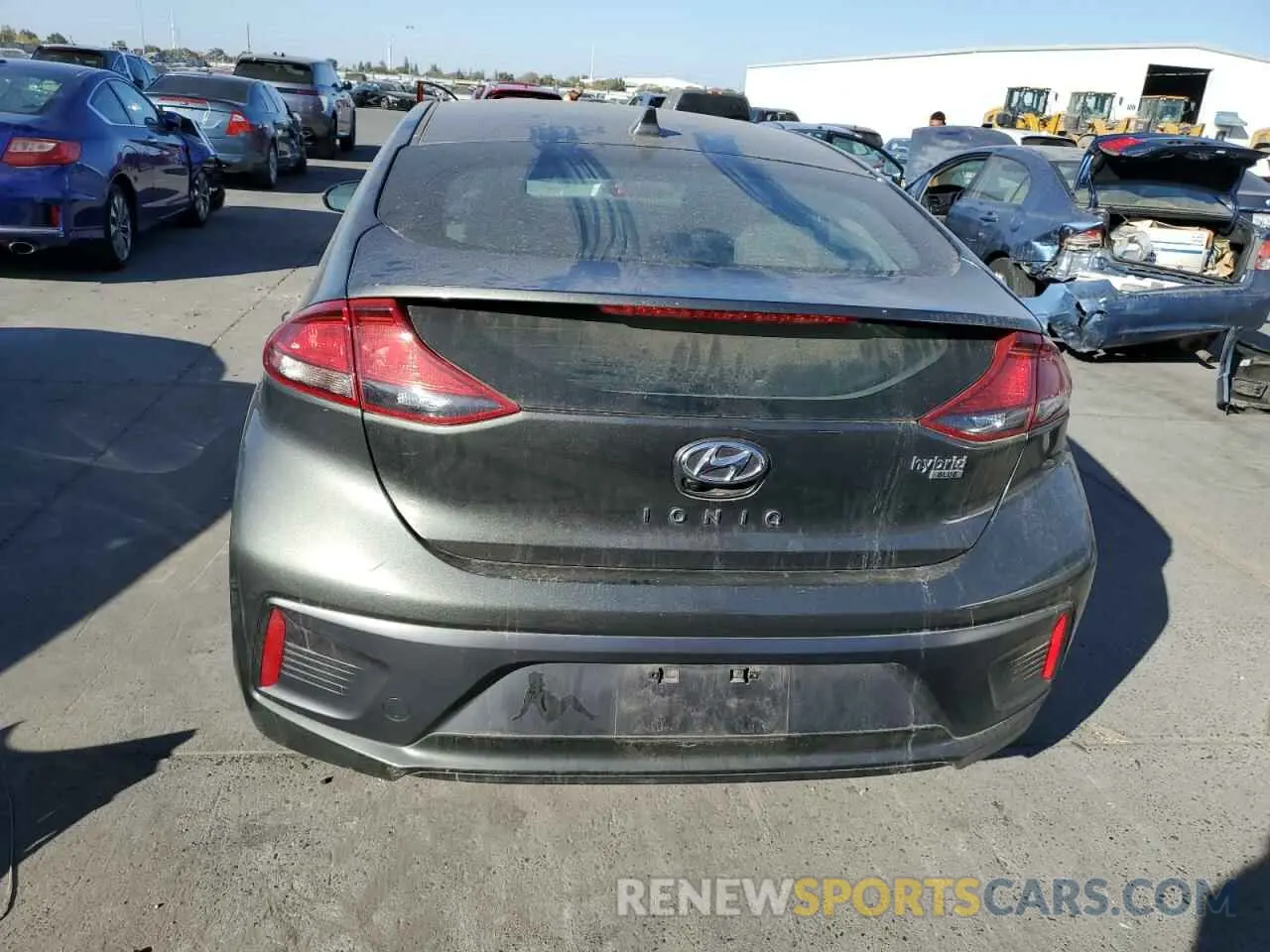 6 fotografías del automóvil dañado KMHC65LC8NU285203 HYUNDAI IONIQ 2022