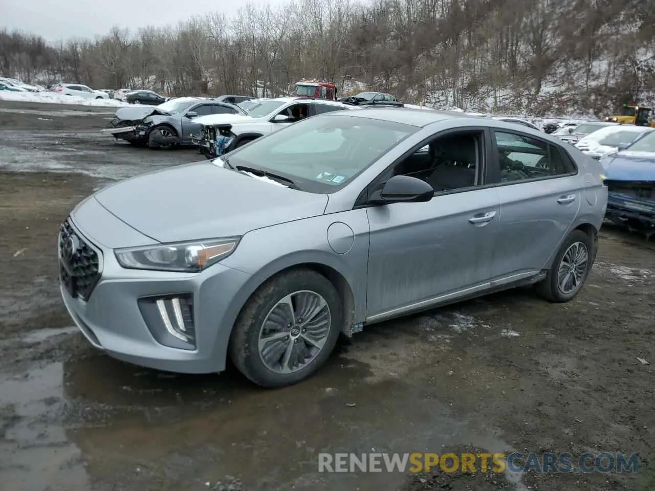 1 fotografías del automóvil dañado KMHC65LD7NU277618 HYUNDAI IONIQ 2022