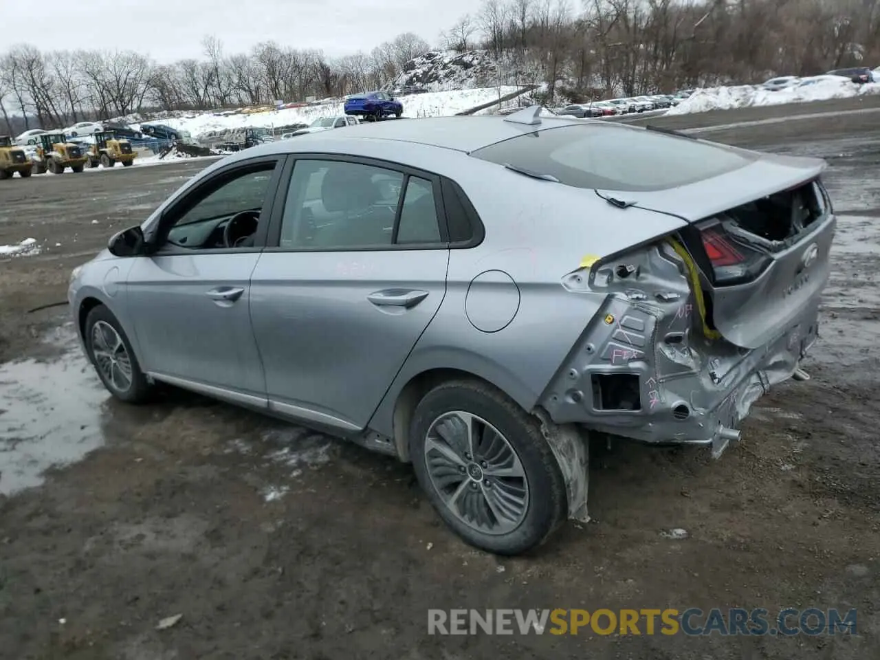 2 fotografías del automóvil dañado KMHC65LD7NU277618 HYUNDAI IONIQ 2022