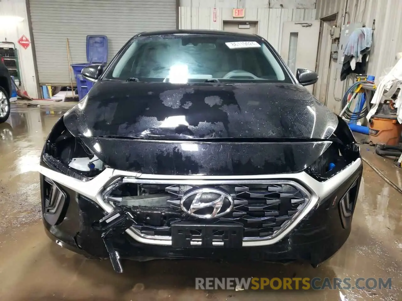 5 fotografías del automóvil dañado KMHC75LC2NU281659 HYUNDAI IONIQ 2022