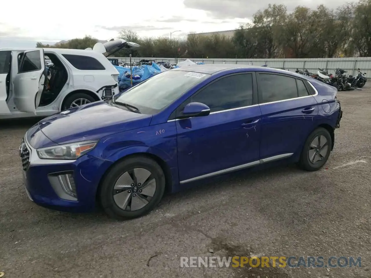 1 fotografías del automóvil dañado KMHC75LC4NU275748 HYUNDAI IONIQ 2022
