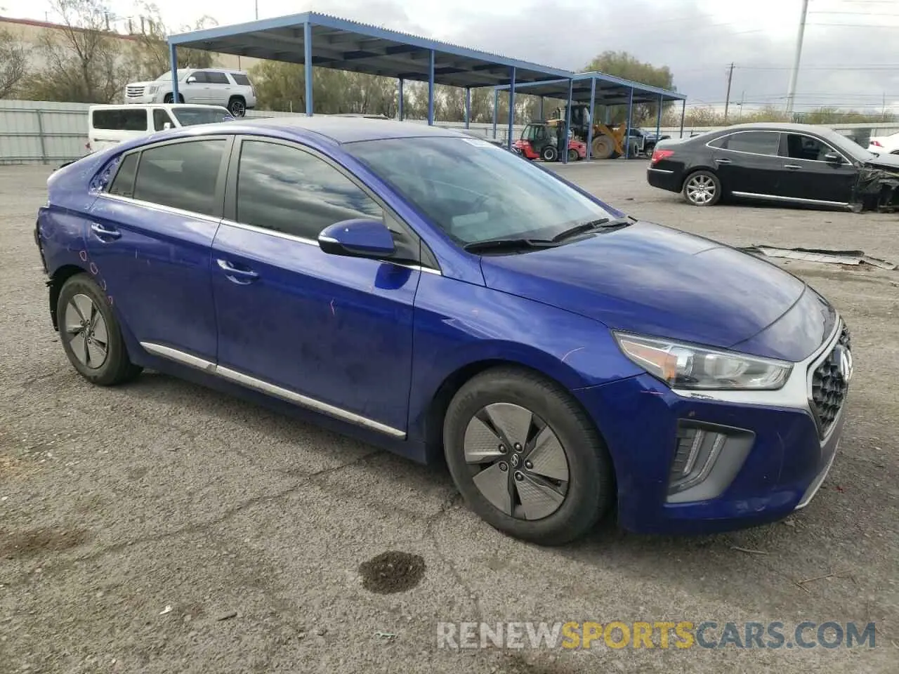4 fotografías del automóvil dañado KMHC75LC4NU275748 HYUNDAI IONIQ 2022