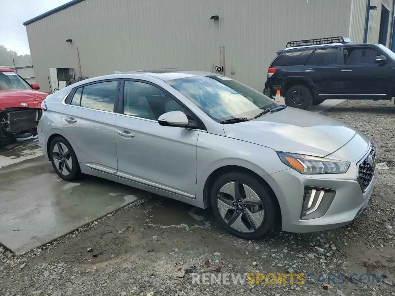 4 fotografías del automóvil dañado KMHC85LC5NU282852 HYUNDAI IONIQ 2022