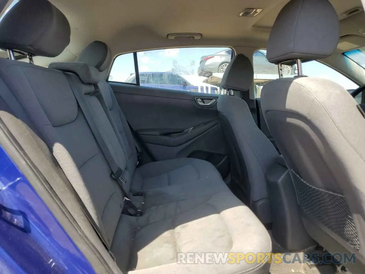 10 fotografías del automóvil dañado KMHC85LC7NU282769 HYUNDAI IONIQ 2022